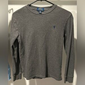 Polo by Ralph Lauren Charcoal Crewneck Shirt